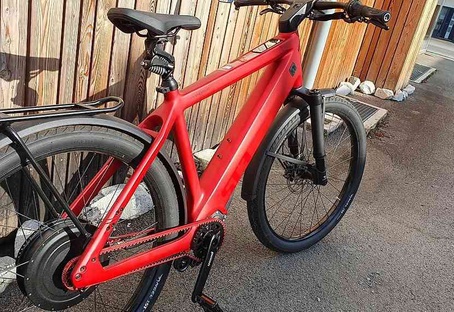 Vélo fourche suspendue deals